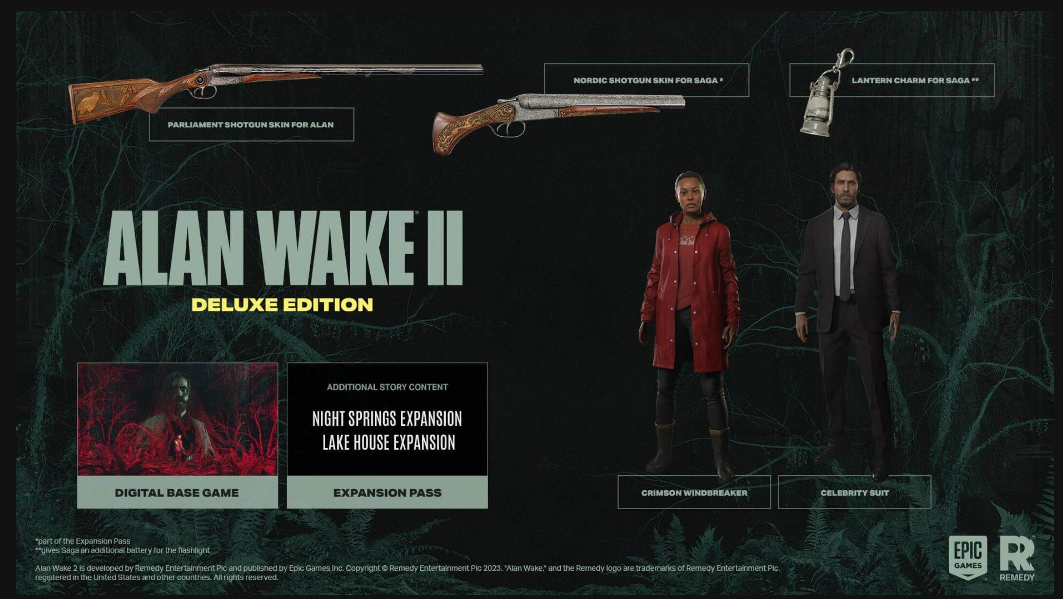 心灵杀手2/Alan Wake 2 -（更新湖边小屋DLC）